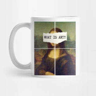 Mona Lisa, Art Collage Scrapbooking Leonardo da Vinci Academia Aesthetic Mug